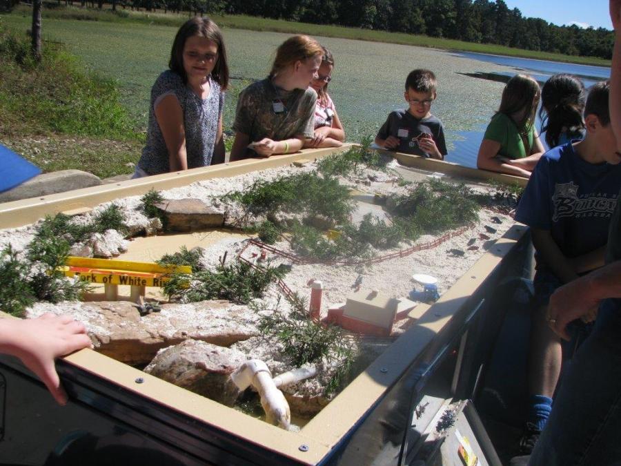 Carter County Eco Day water table station